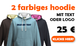 Hoodie bedrucken